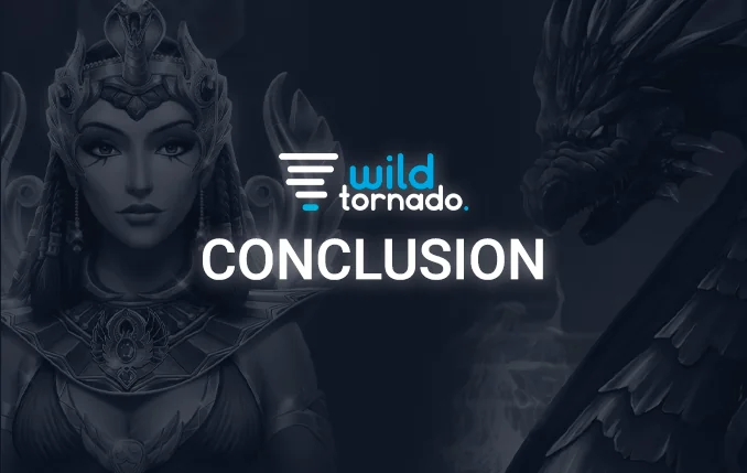 Summary of Wild Tornado Casino review - conclusions about the casino for players from Australia