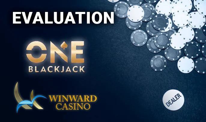 One Blackjack live gambling logo at WinWard casino