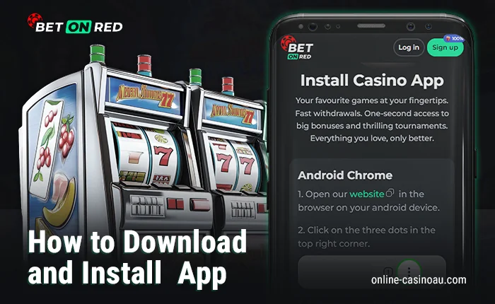 BetOnRed Casino App Installation Guide