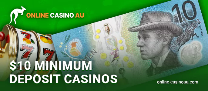 About min 10 deposit casino for Australian players