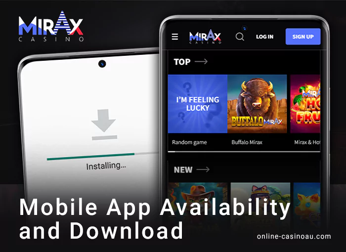 How to install the Mirax Casino app to play on your phone