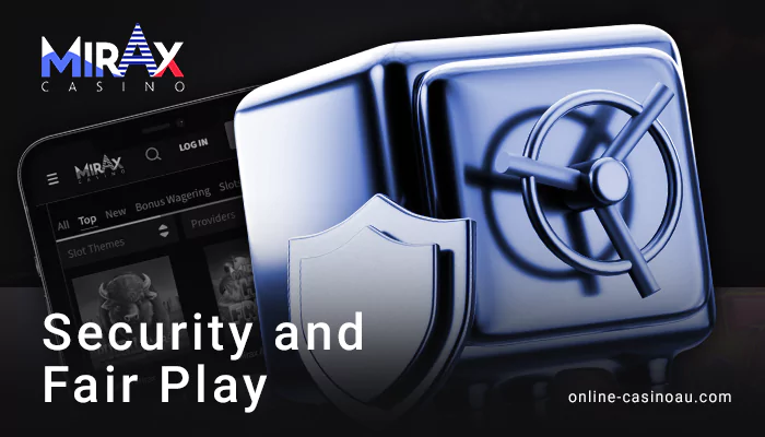 Is it safe to play at Mirax Casino project