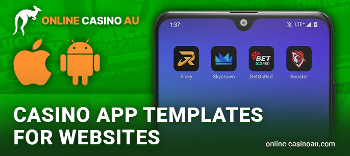 Online casino website templates for phone