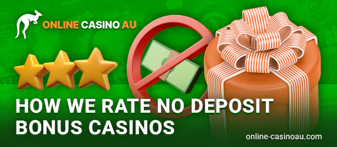 How no deposit bonuses from online casinos are evaluated