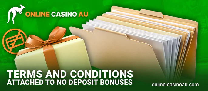 About the terms and conditions of no deposit bonuses at online casinos