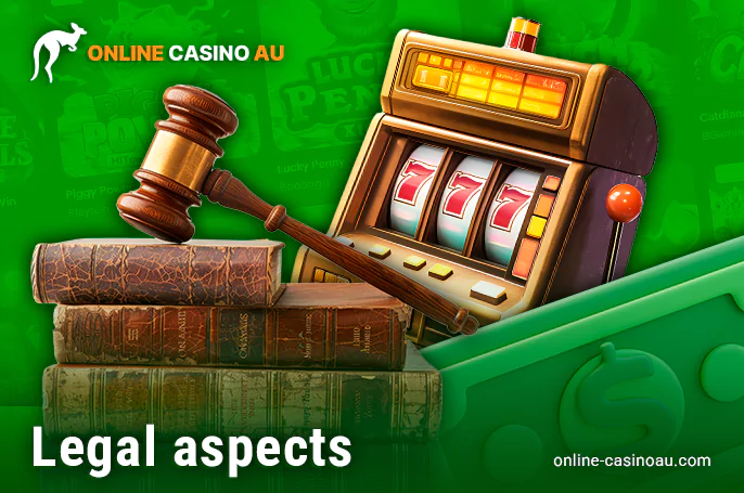 The legality of playing casino games for real money in Australia