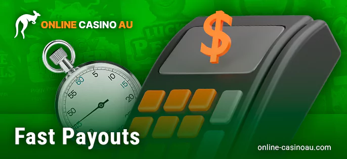 About fast payments at Australian online casinos