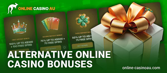 Other bonuses for Australian casino players