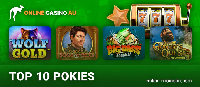 The best pokies to play with free spins at online casinos