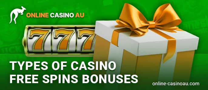 What types of freespin bonuses are available for Aussie players