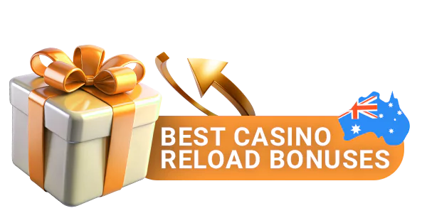 Use reload bonuses at online casinos Australia