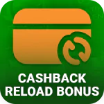 Cashback Reload Bonus