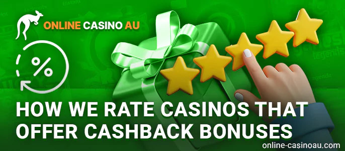 How online casinos with cashback bonus are evaluated