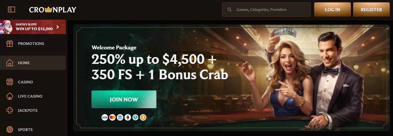 Play at the new CrownPlay Casino 