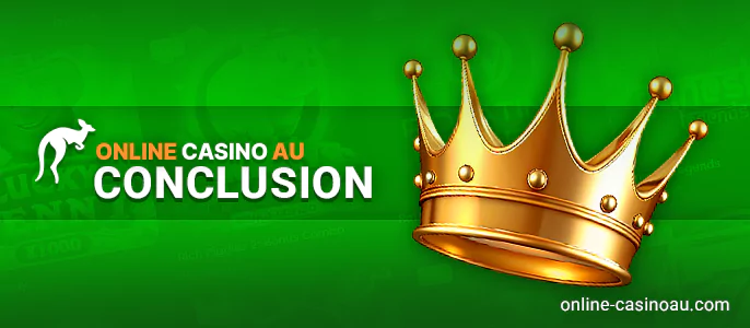 Summary from an expert about the loyalty program at Australian online casinos