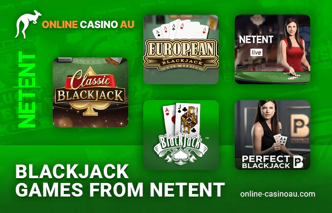 Top five blackjack games at online casinos from the NetEnt provider