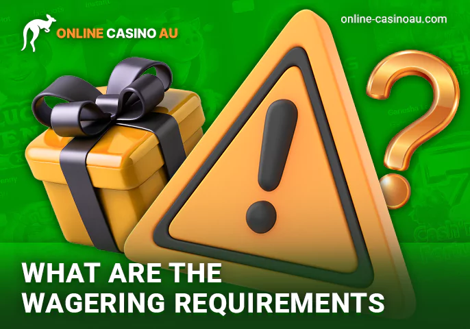 What are wagering conditions in online casino bonus