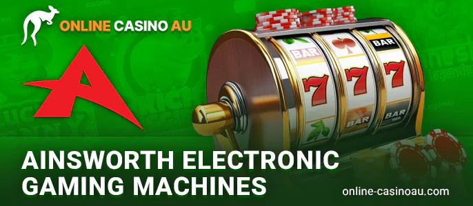 About pokie machines from Ainsworth in Australia