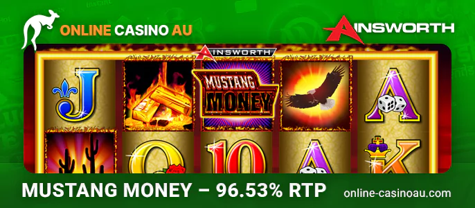 About Mustang Money Online Pokie by Ainsworth Provider