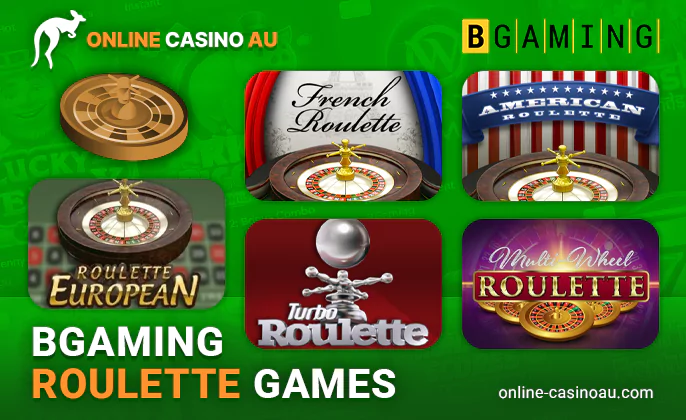 Play roulette games from BGaming at online casinos