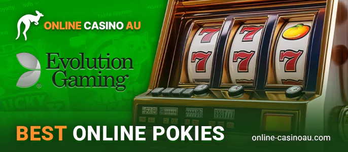 Top pokies at Evolution Gaming Casinos for Australians