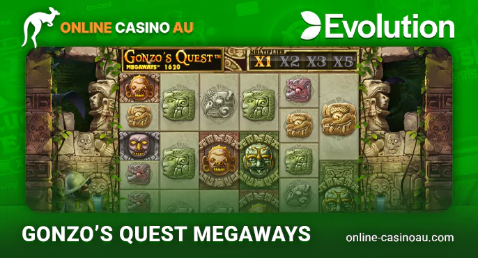 About Gonzo's Quest Megaways slot at Australian online casinos