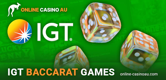 Play Baccarat by IGT at Online Casino