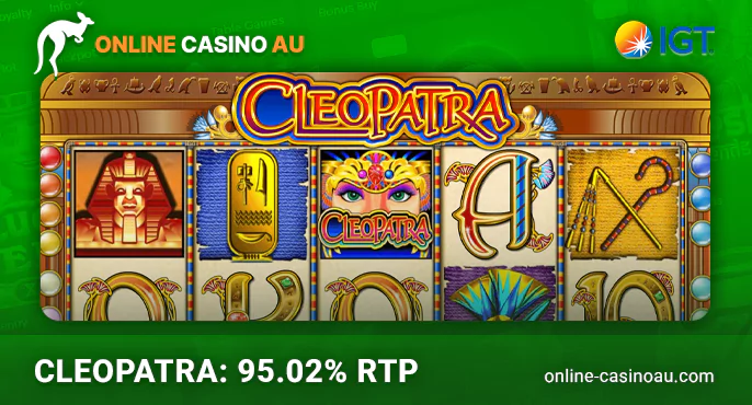 Play IGT's Cleopatra Pokie