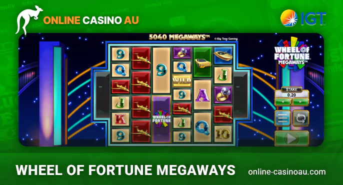 About Wheel of Fortune Megaways pokie at IGT Casinos