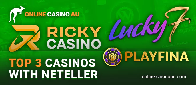 Three best casinos with Neteller payments