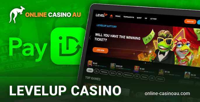 Play at LevelUp PayID Casino in Australia