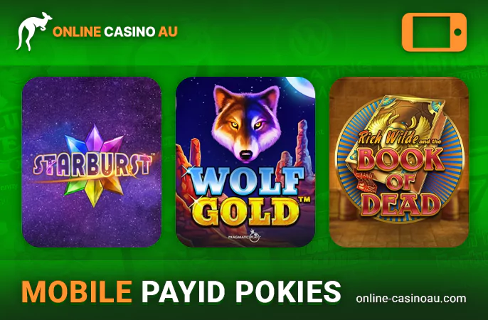 Play mobile PayID Pokies at online casinos