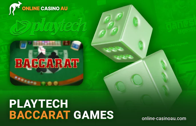 Baccarat games at Playtech online casinos