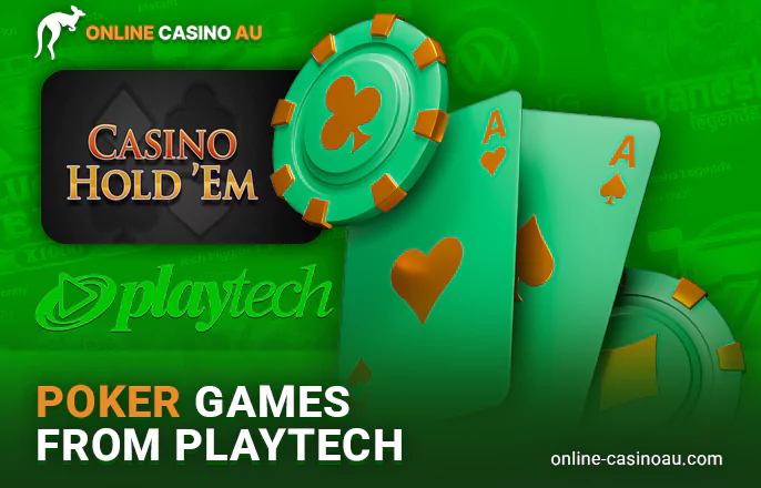 Online poker from Playtech for Australian players