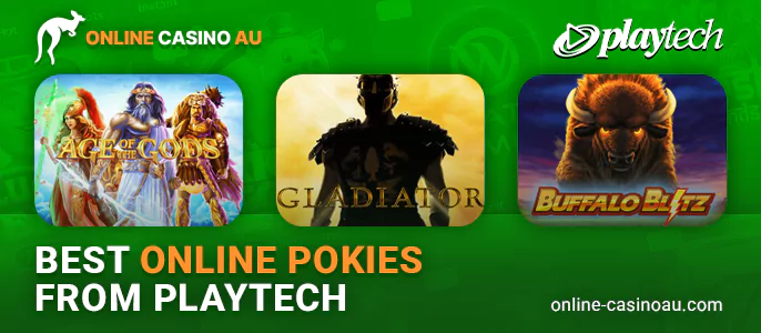 Three of the best online casino pokies from PlayTech