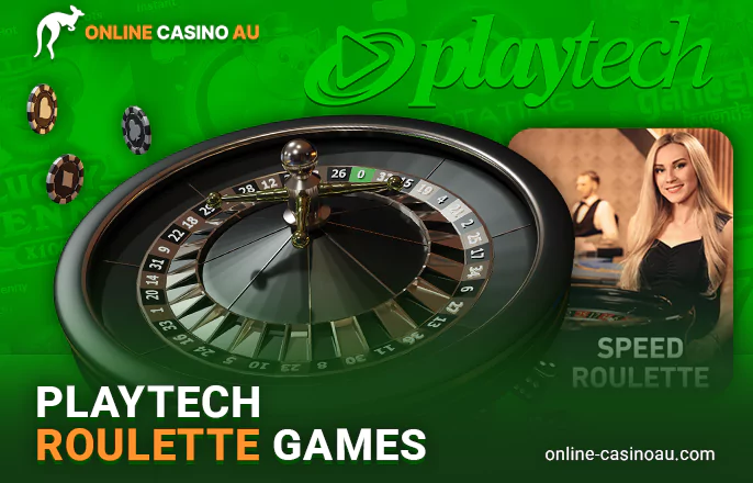 Play roulette games from PlayTech provider at online casinos