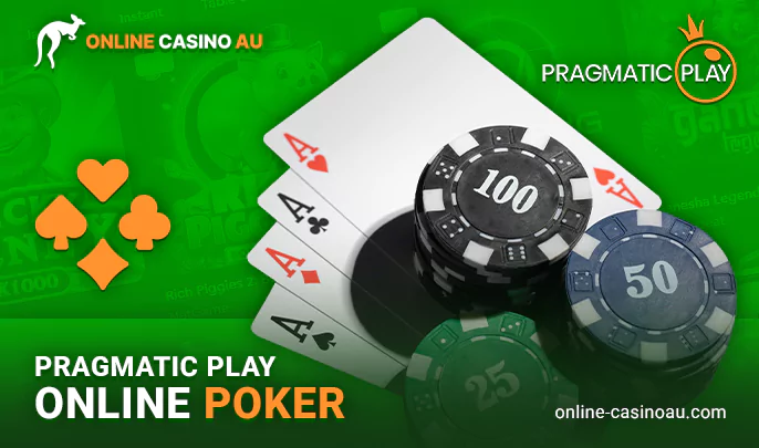 Poker games from casino provider pragmatic play