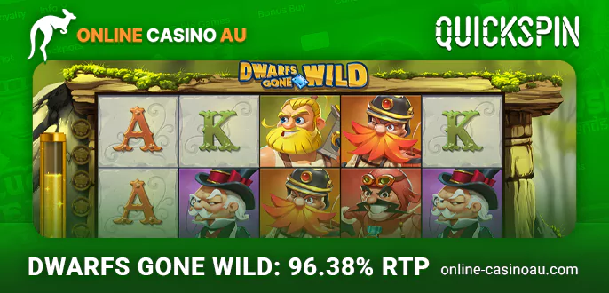 About Online pokie Dwarfs Gone Wild in Casino