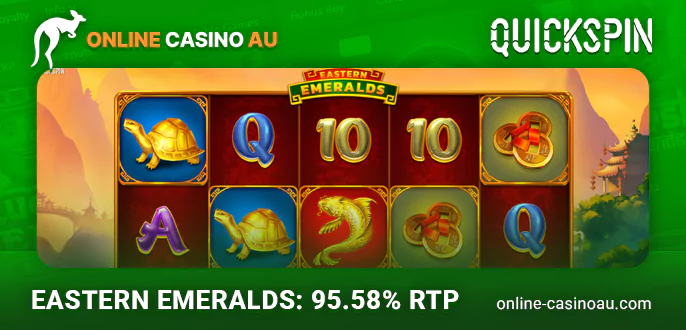 Quickspin Eastern Emeralds pokie for Australian gamblers