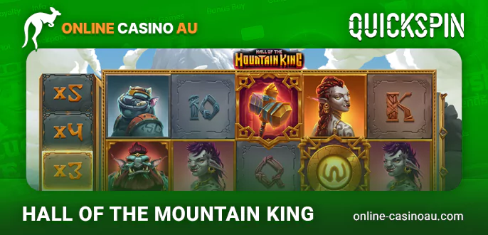 Info about online pokie Hall of the Mountain King