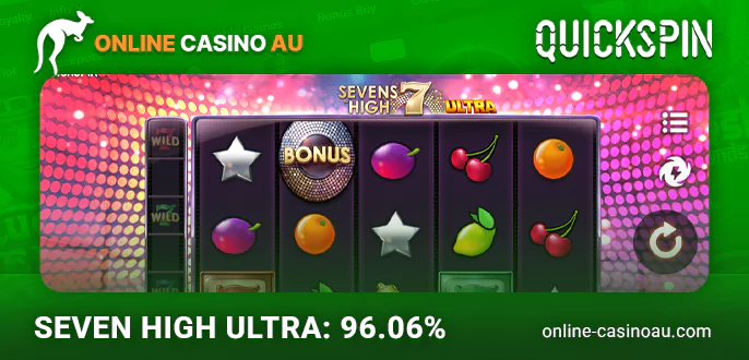 About Seven High Ultra pokie at Australian online casinos