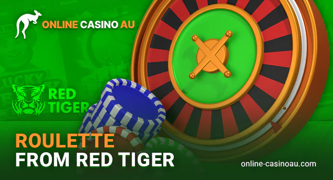 Examples of roulette games from Red Tiger in online casinos