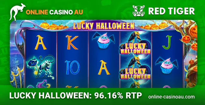 Data about Lucky Halloween online pokie at the casinos