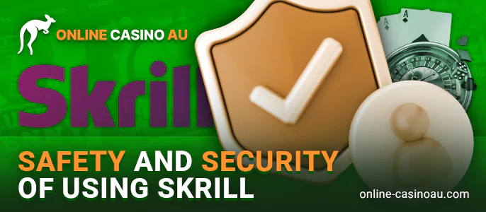 Skrill payment protection for Australian casino players