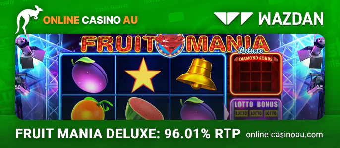 About the popular Fruit Mania Deluxe pokie for Australian gamblers