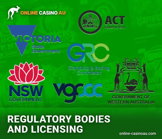 Online gambling regulators in the regions of Australia