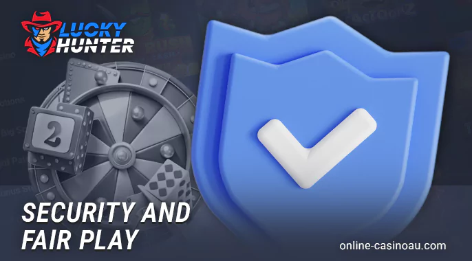 Playing safely on the gambling site Lucky Hunter