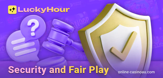 Australian Player Safety Guarantee at Lucky Hour Online Casino