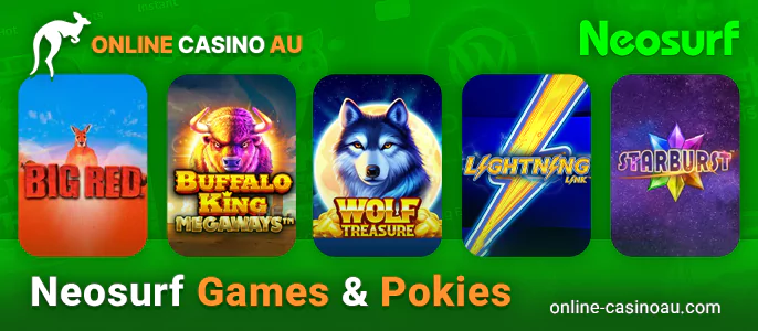 The best online pokies to play at Neosurf Casinos Australia