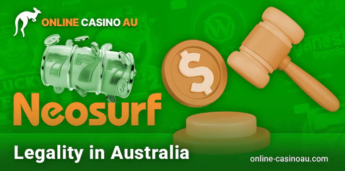 Legality of casino payments through Neosurf for Australian residents